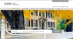 Desktop Screenshot of mattpouliot.com